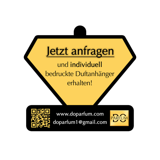 Personalisierte Duftanhänger - 1000 Stück